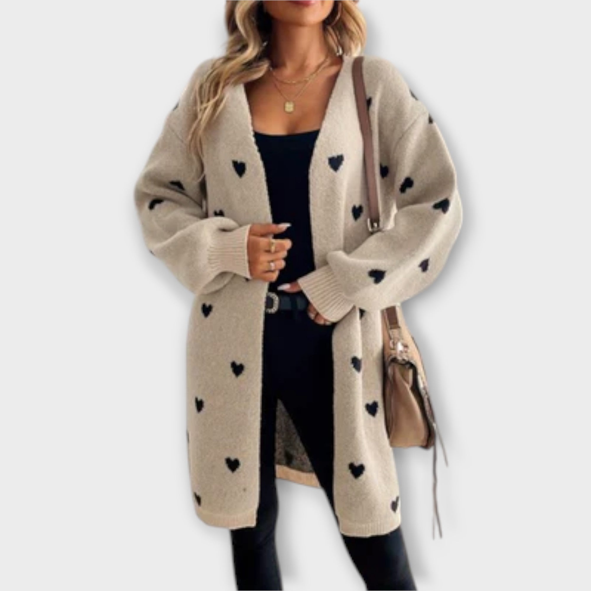 Julia – Kardigan w serduszka