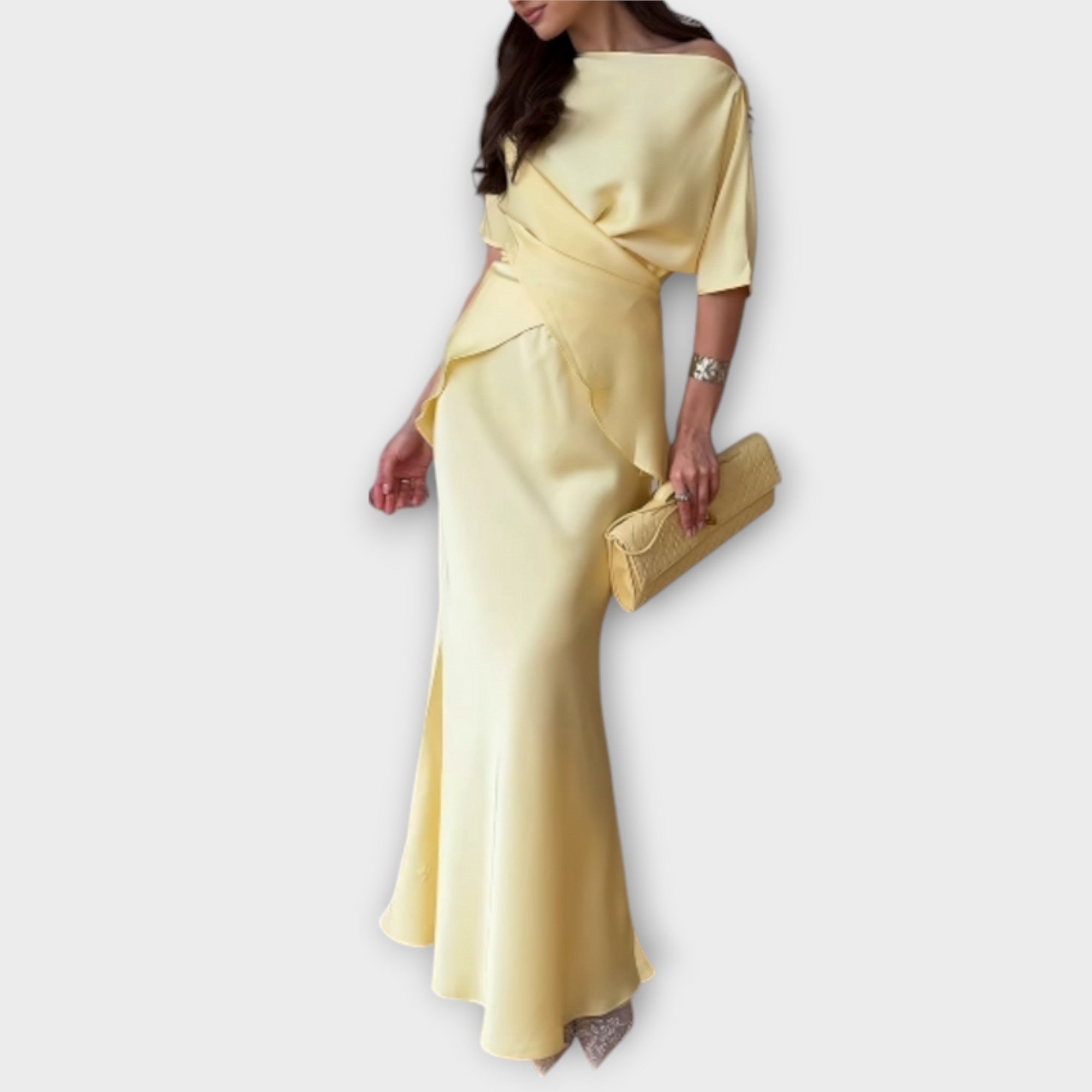 Finja – Zestaw Top Hiszpanka z Wiązaniem i Spódnica