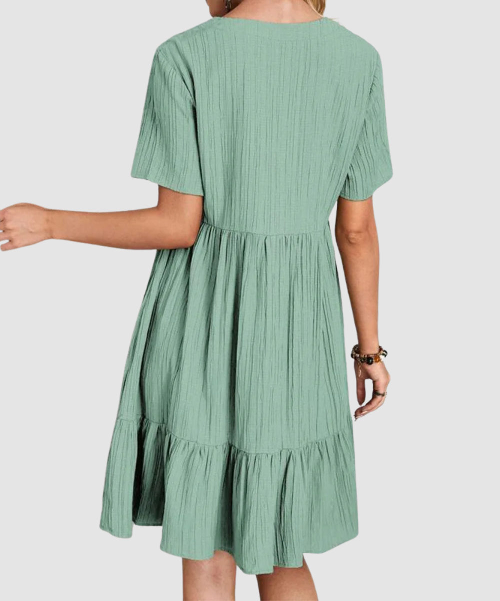 Essenz Tessa Casual Summer Mini Dress