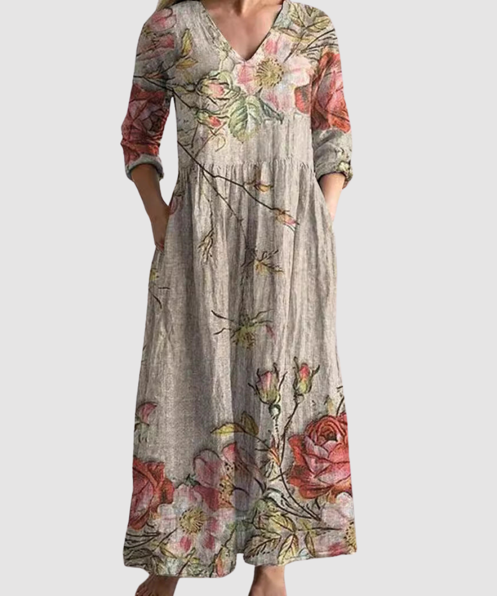 Essenz Bo Blooming Grace Floral Dress