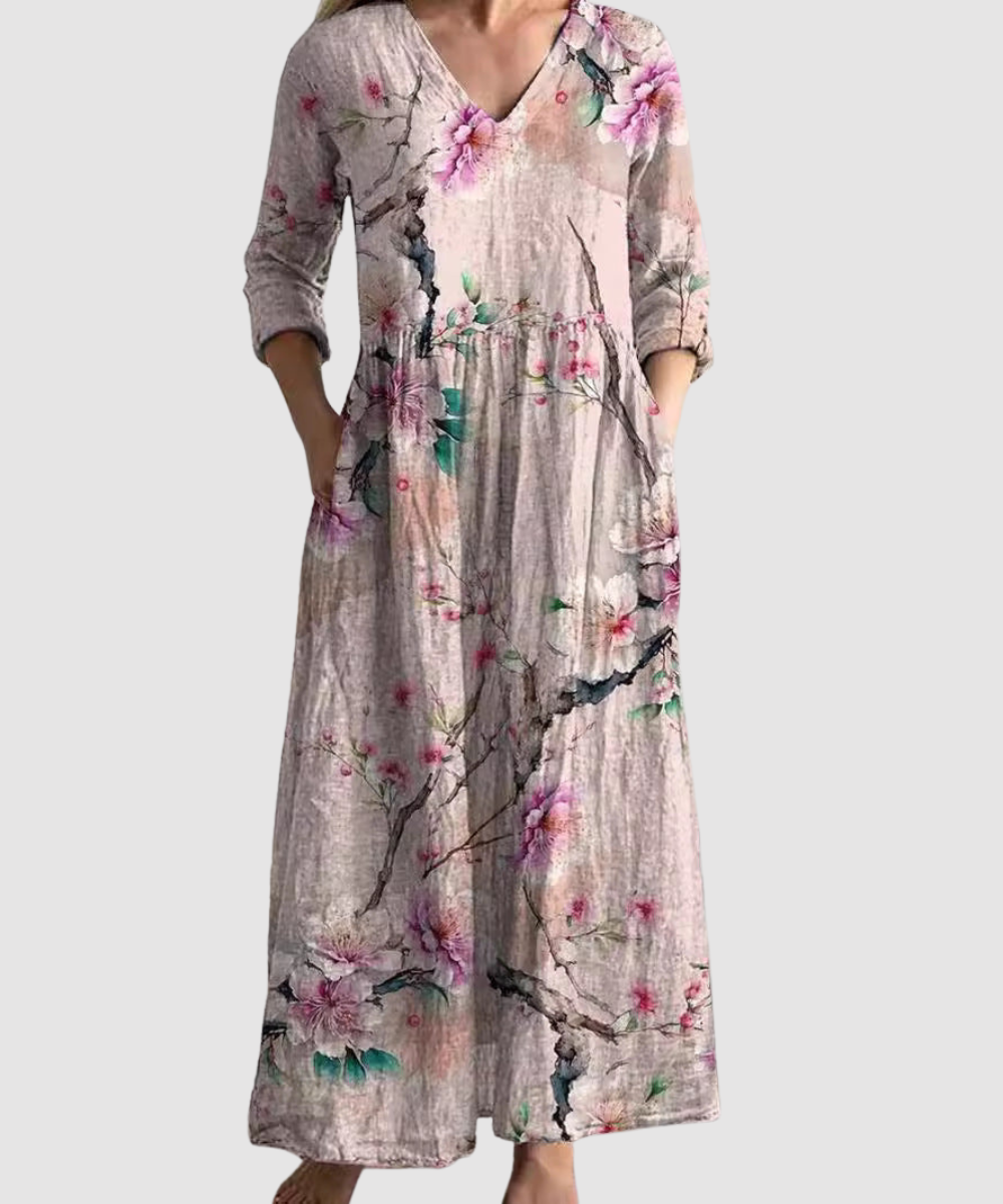 Essenz Bo Blooming Grace Floral Dress