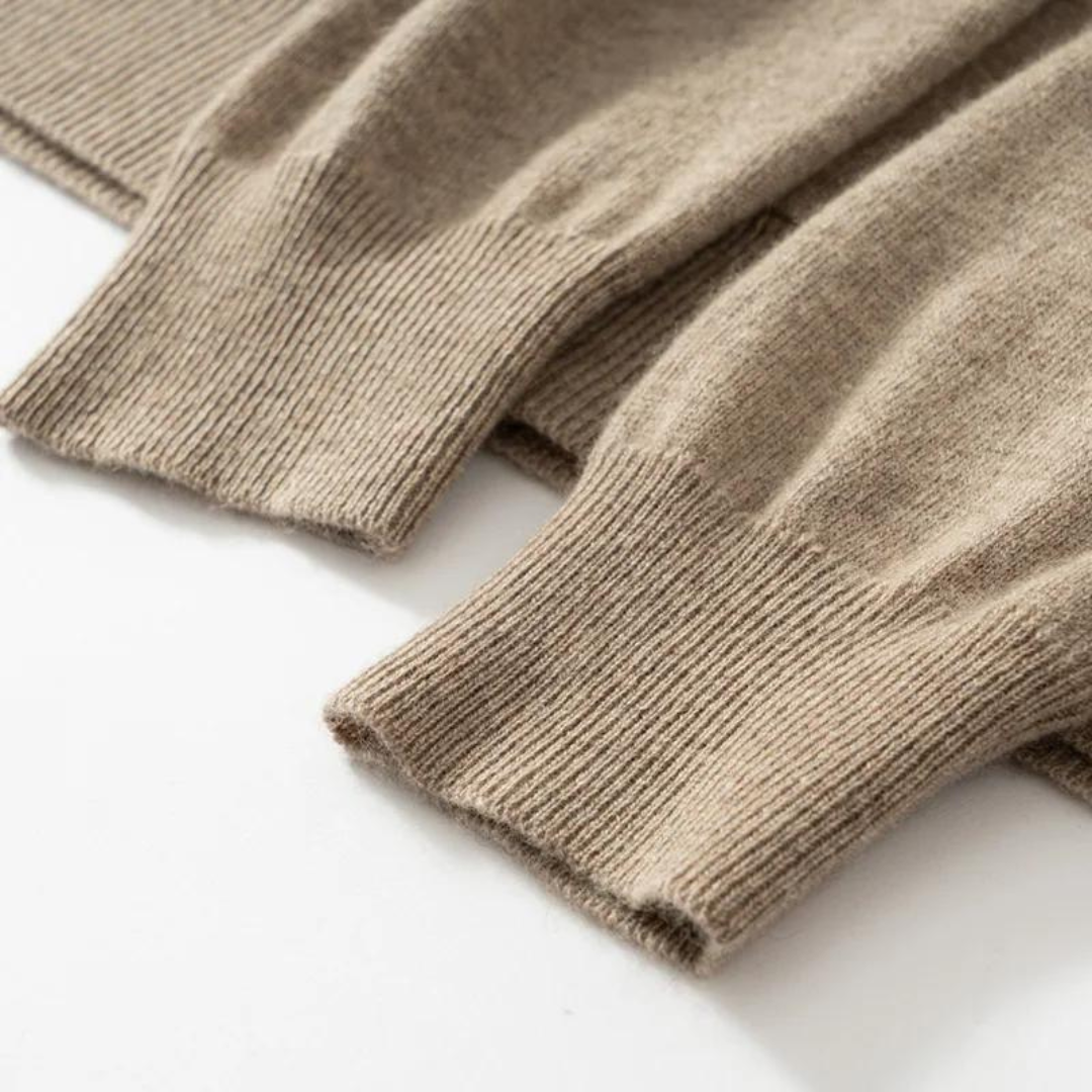 Fidenza – kaszmirowa kamizelka zapinana na zamek od Hansen & Weber