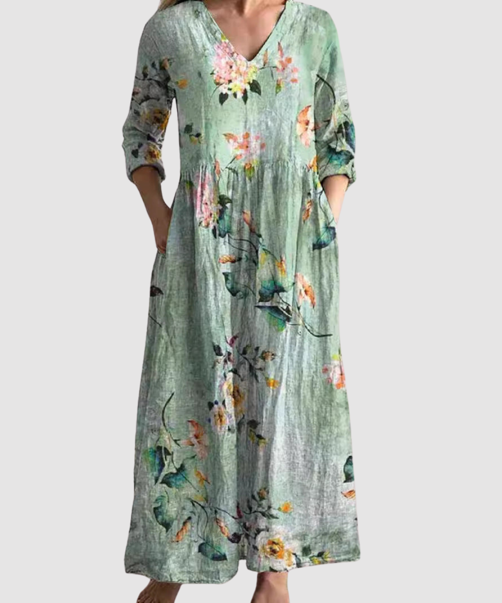 Essenz Bo Blooming Grace Floral Dress