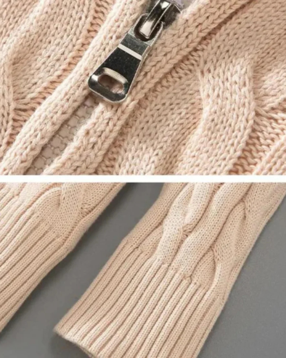 Pietro – Męski sweter z półzamkiem