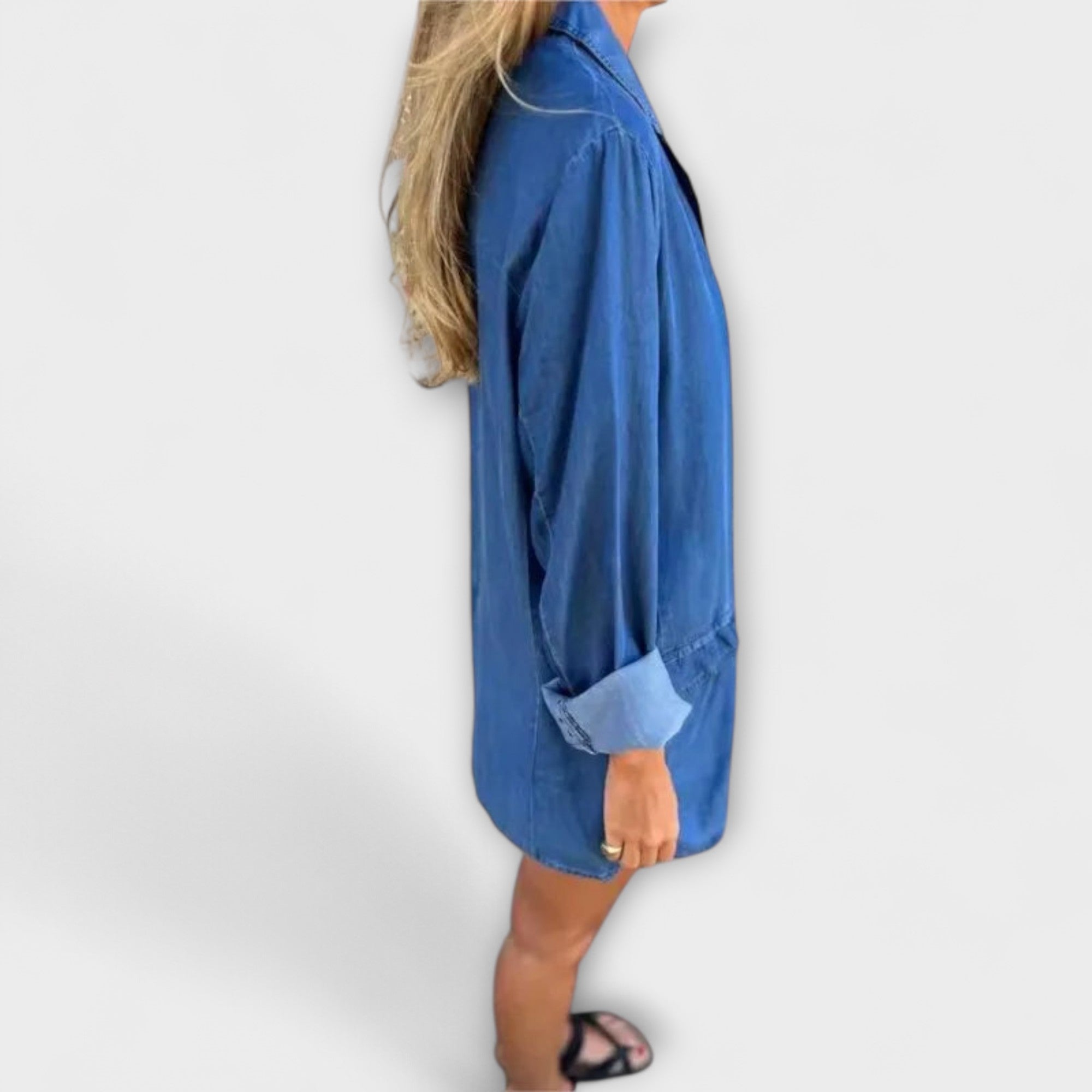 Elina – Lekka jeansowa marynarka damska