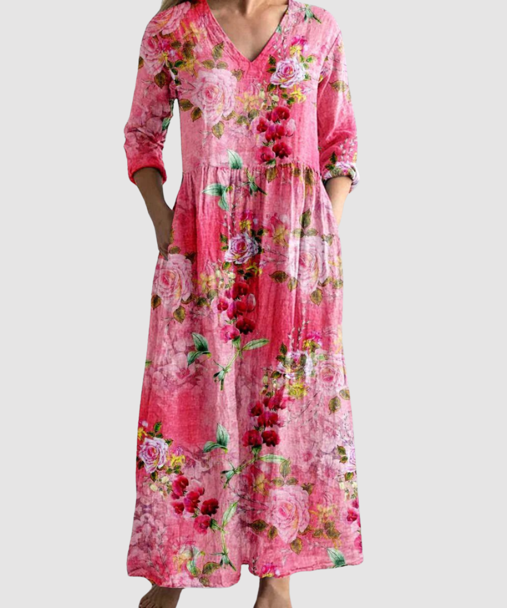 Essenz Bo Blooming Grace Floral Dress