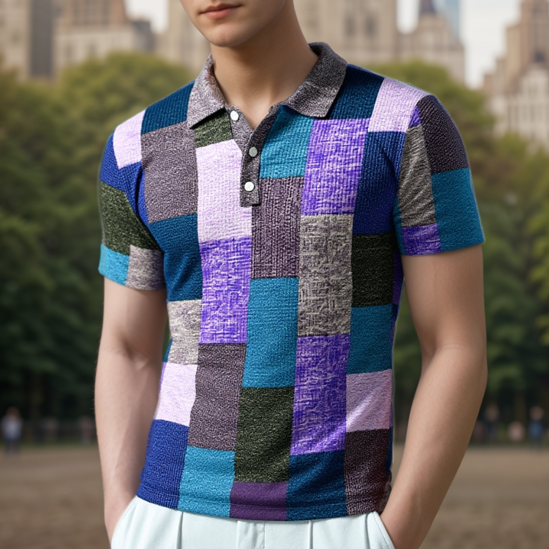 Raffaele™ MEHRFARBIGES POLO IM MODERNEN STIL