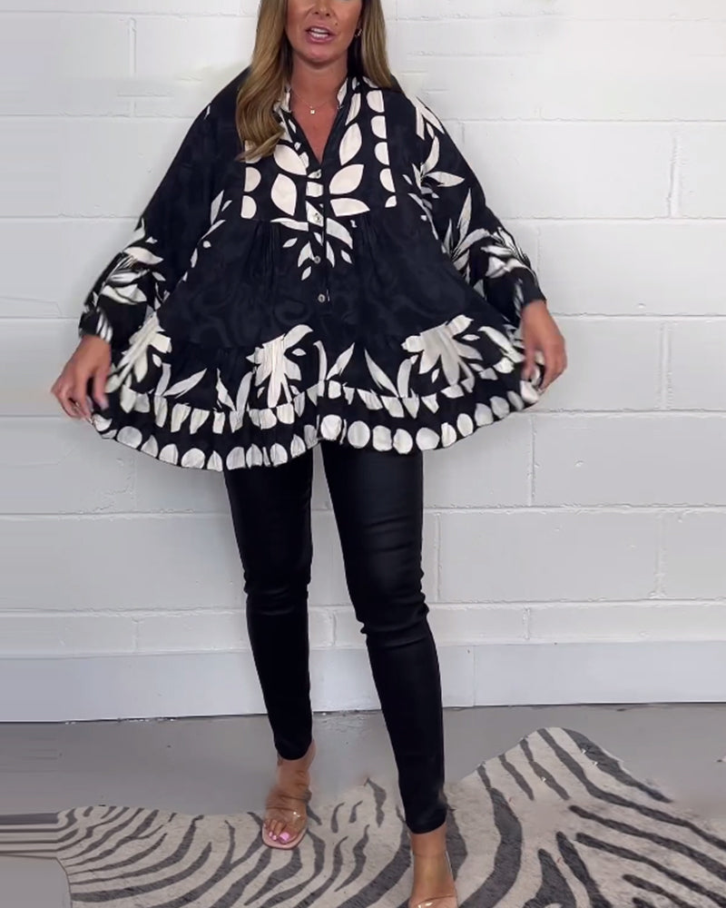 Bluse mit langen Ärmeln