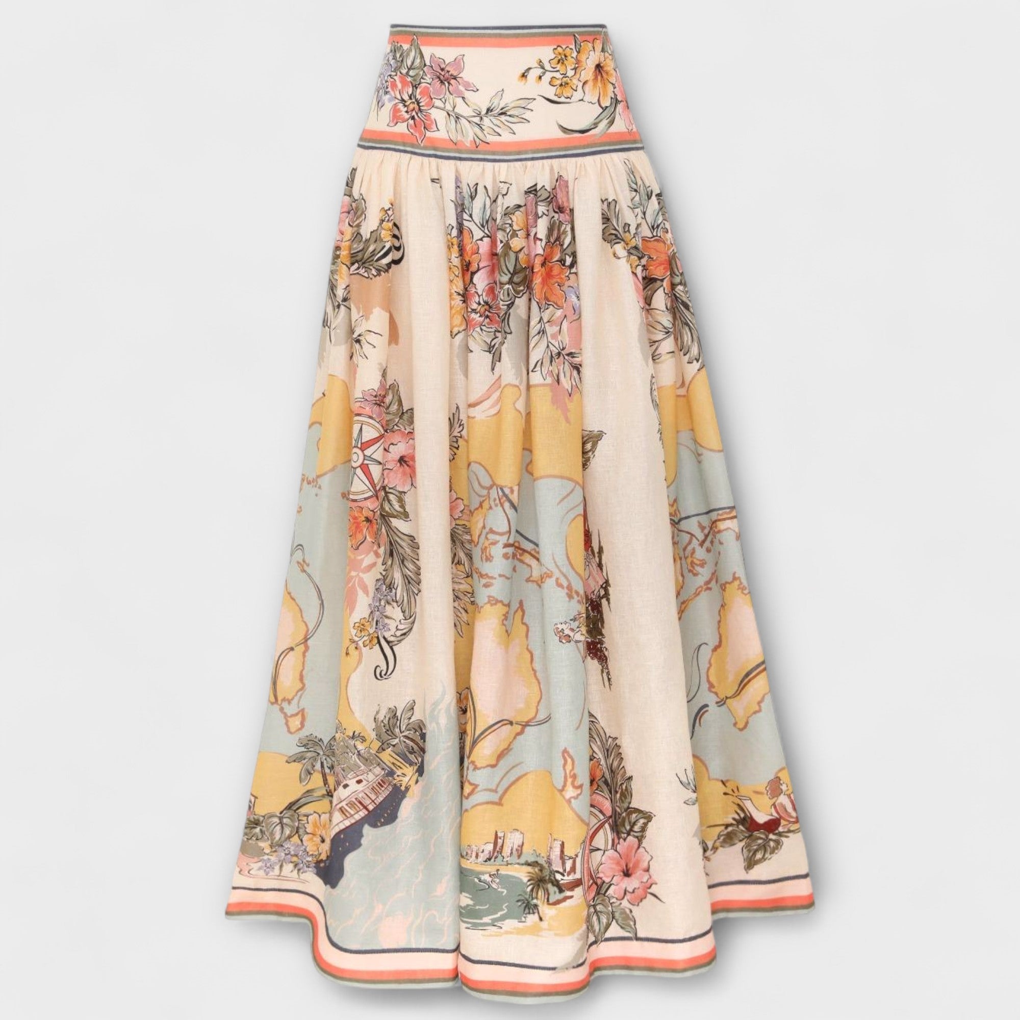 Melina – Eleganter Midirock für Damen