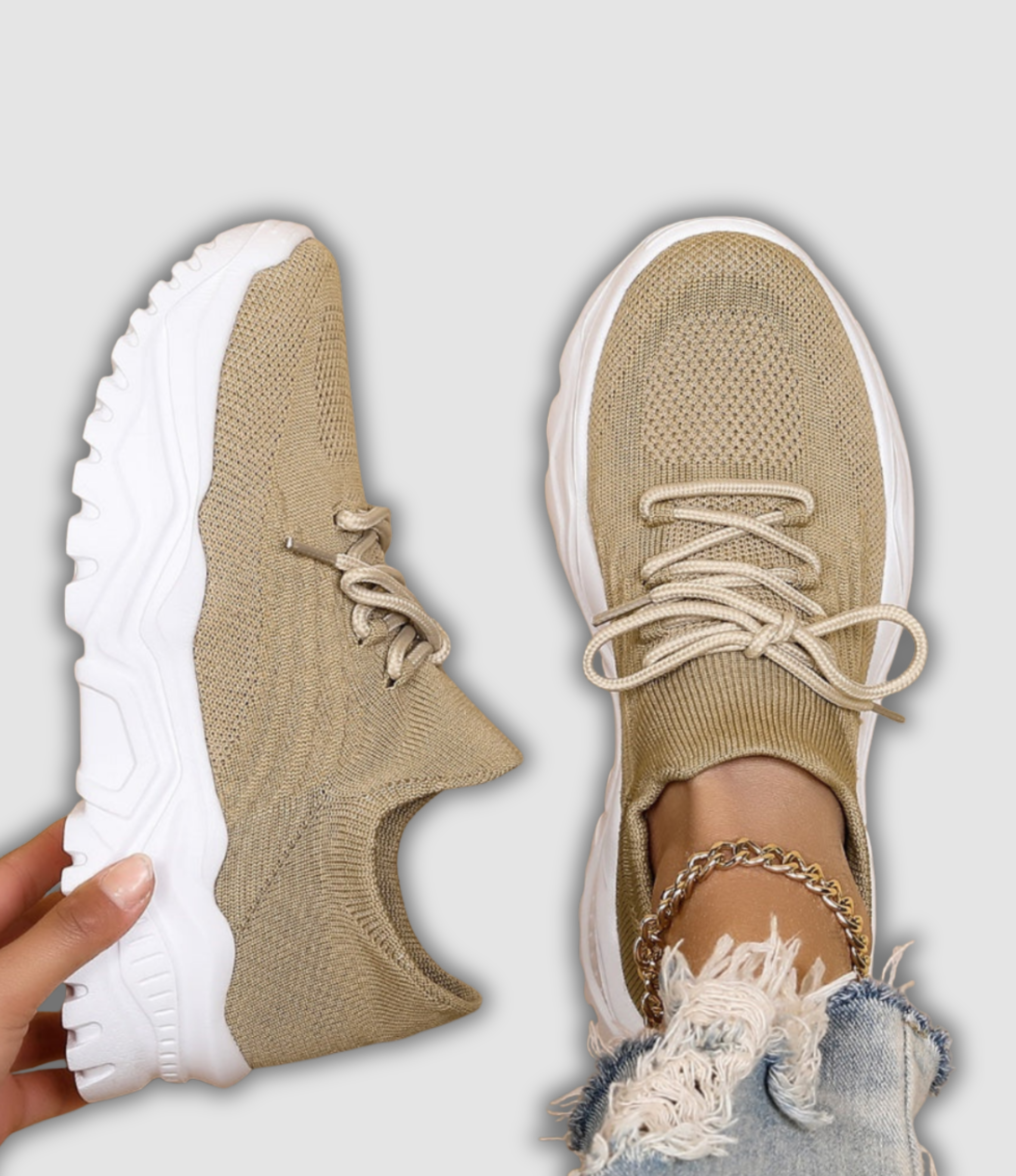 Alisa - Bequeme Schnürschuhe