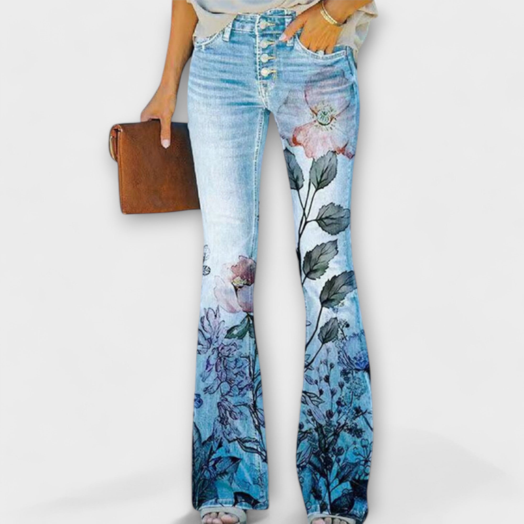 Caroly - Hose mit Blumen