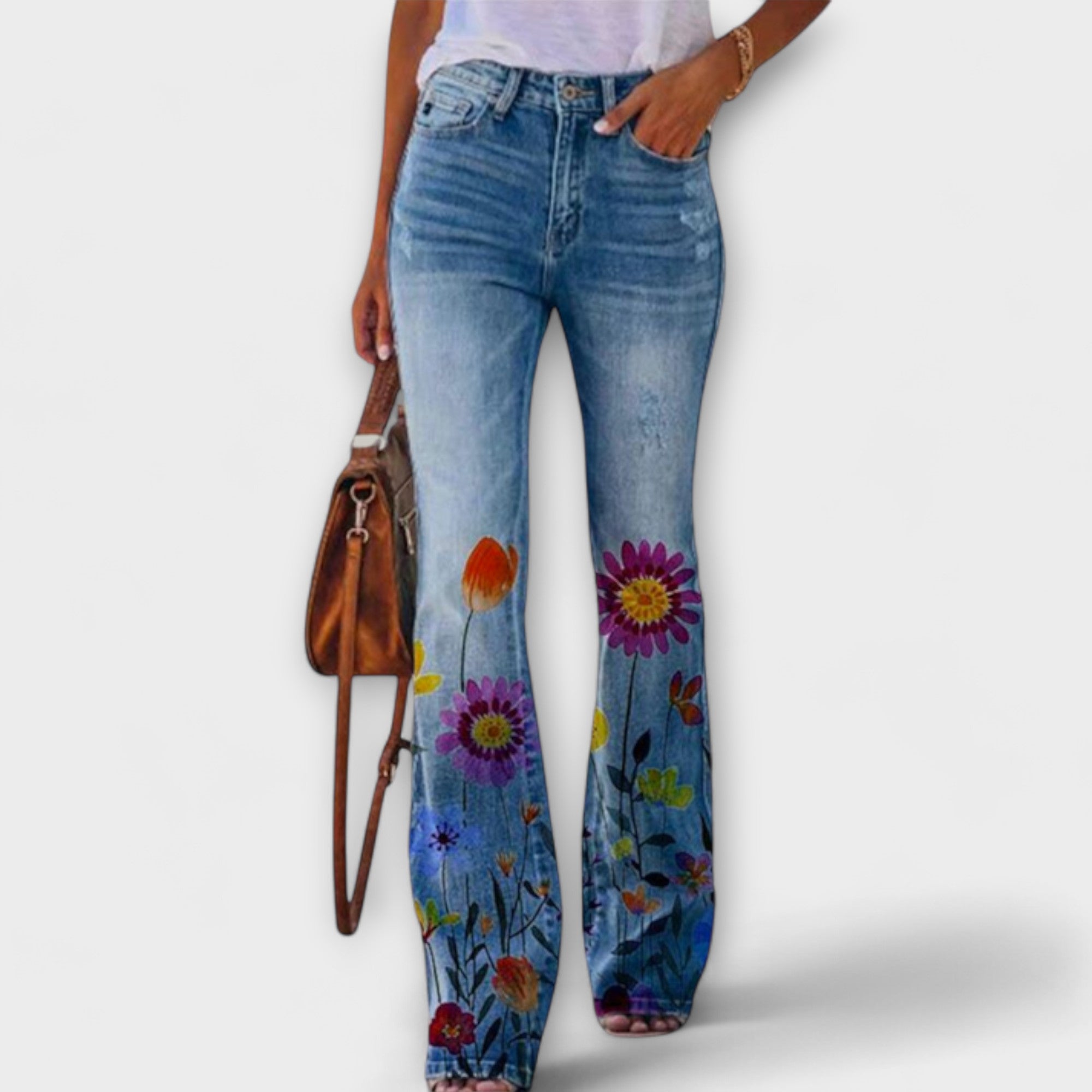Caroly - Hose mit Blumen