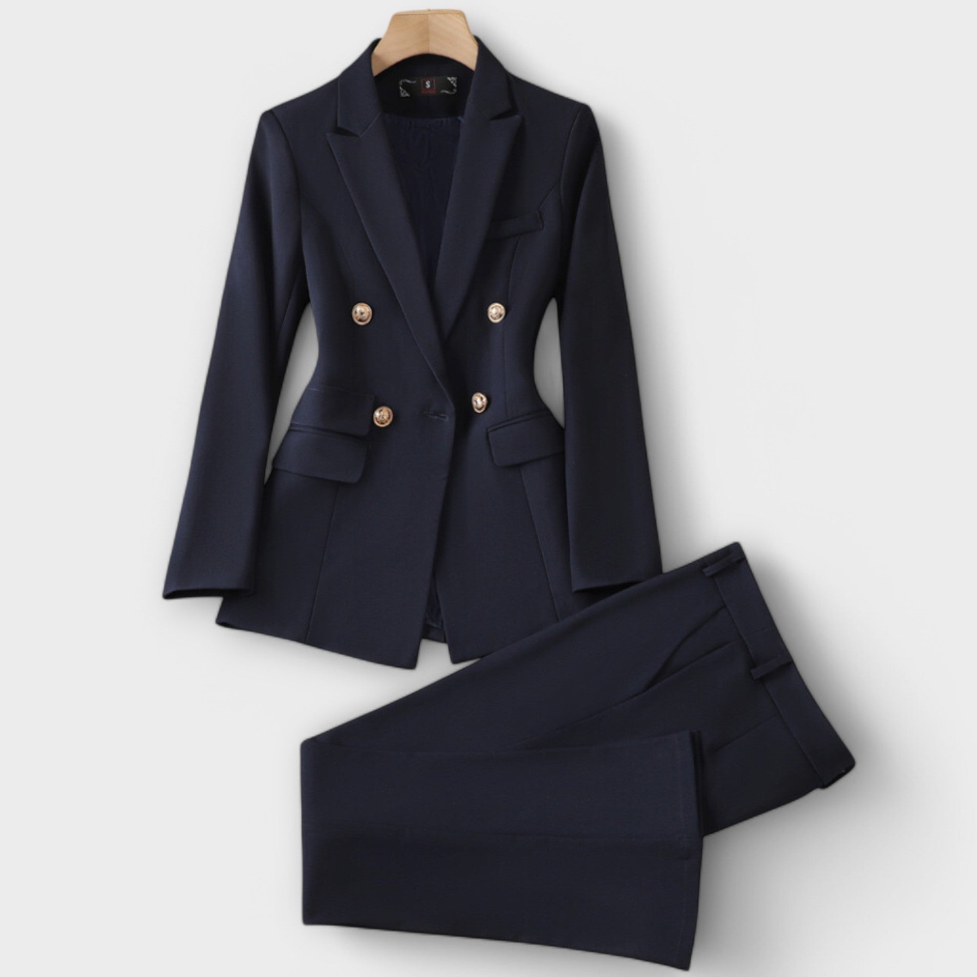 Emma – Stylowy komplet: marynarka i spodnie