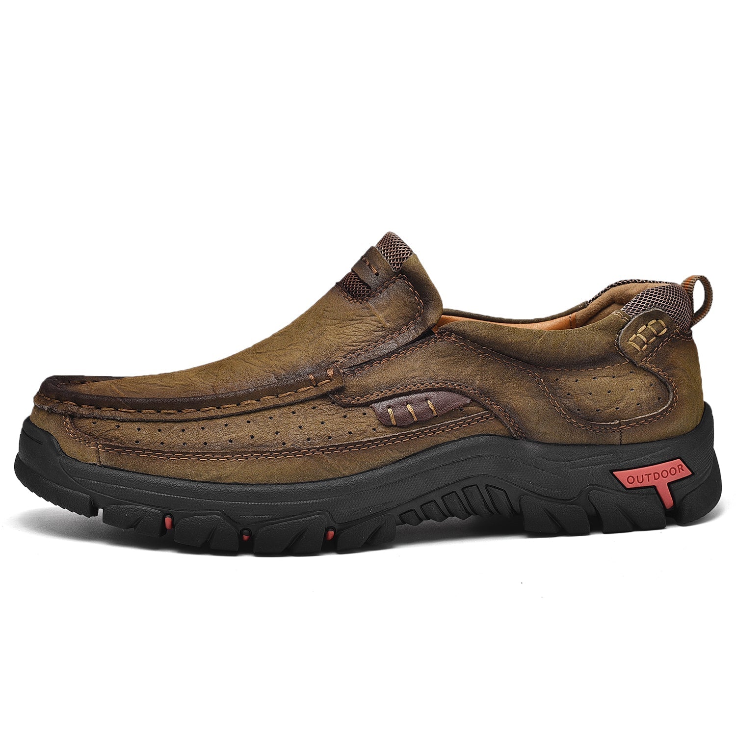 Krzysztof — Skórzane Buty Przejściowe z Ortopedyczną Podeszwą