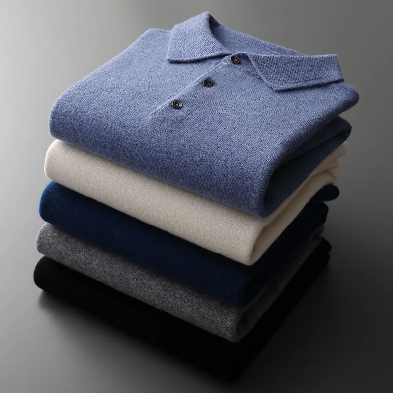 Walter™ | Premium Poloshirt aus Merinowolle