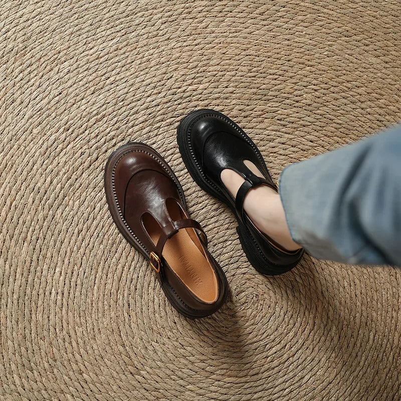 Chiara | Eleganckie buty Mary Jane z wysokiej jakości skóry