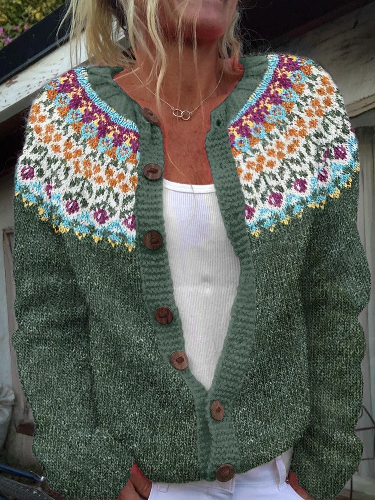 Alice | Vintage Isländischer Cardigan