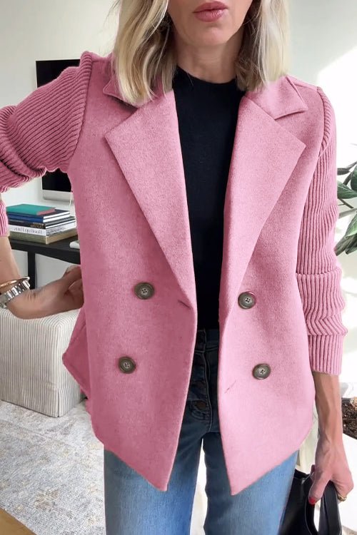 Nita - Eleganter Blazer mit Strickärmeln