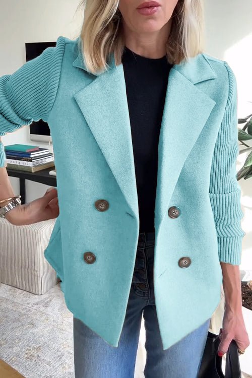 Nita - Eleganter Blazer mit Strickärmeln