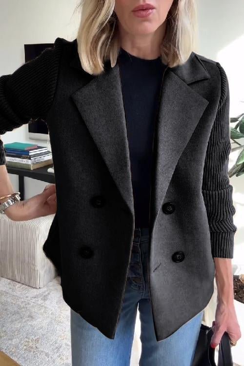 Nita - Eleganter Blazer mit Strickärmeln