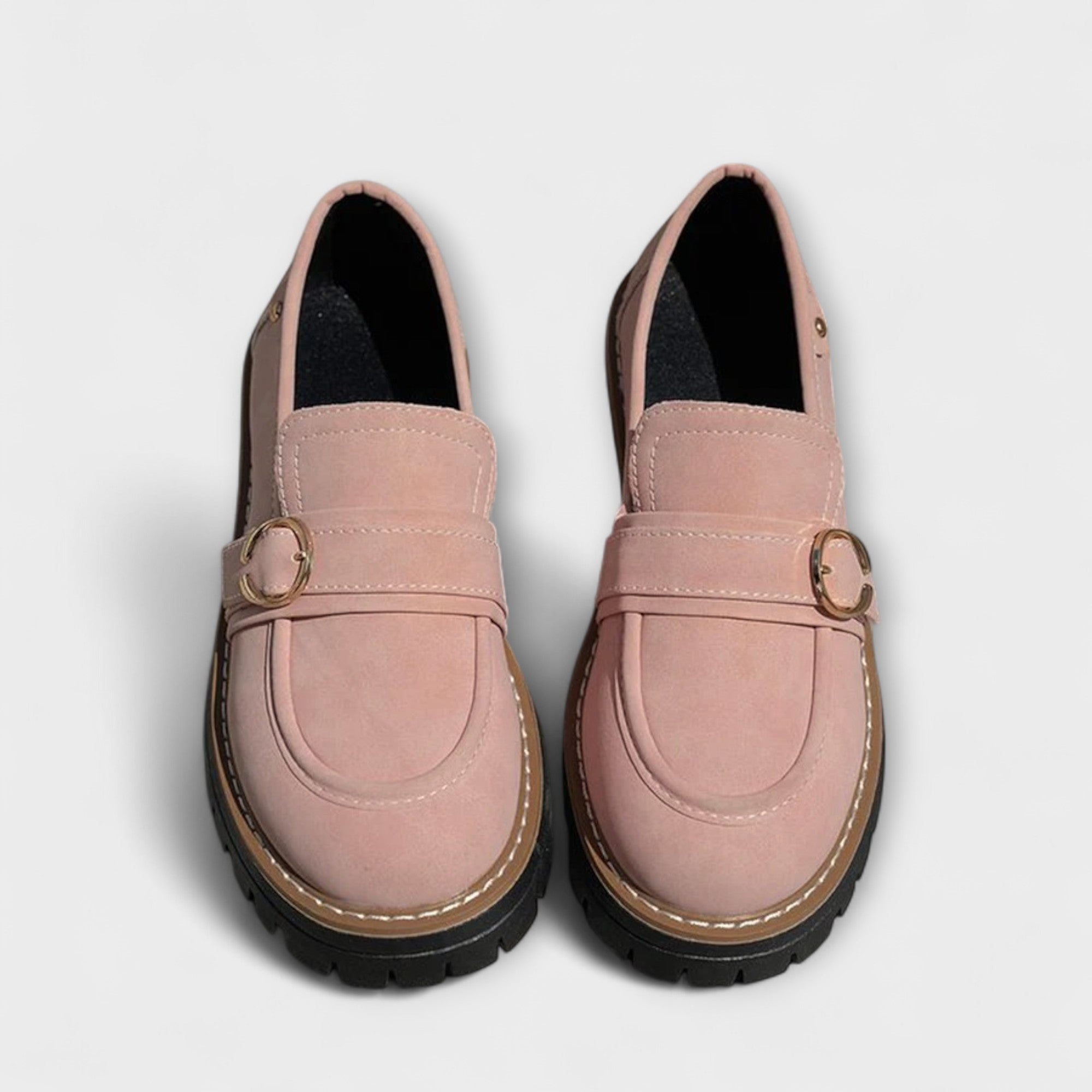 Lora – Casual Loafers z Okrągłym Noskiem