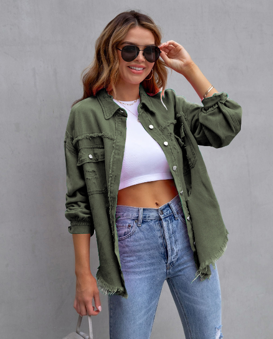 Pam - Oversized Jacke für Frauen