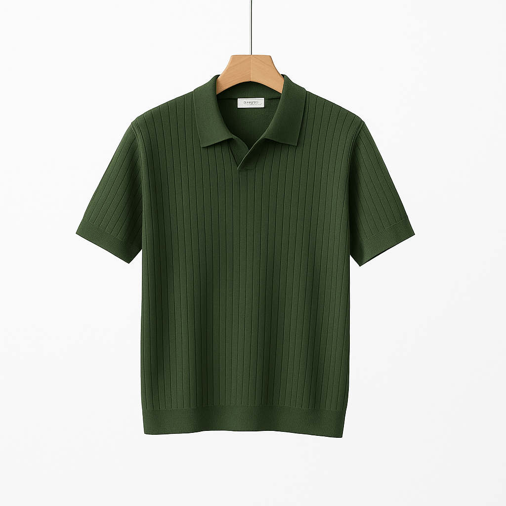 Lucas Strick Poloshirt Herren Kurzarm