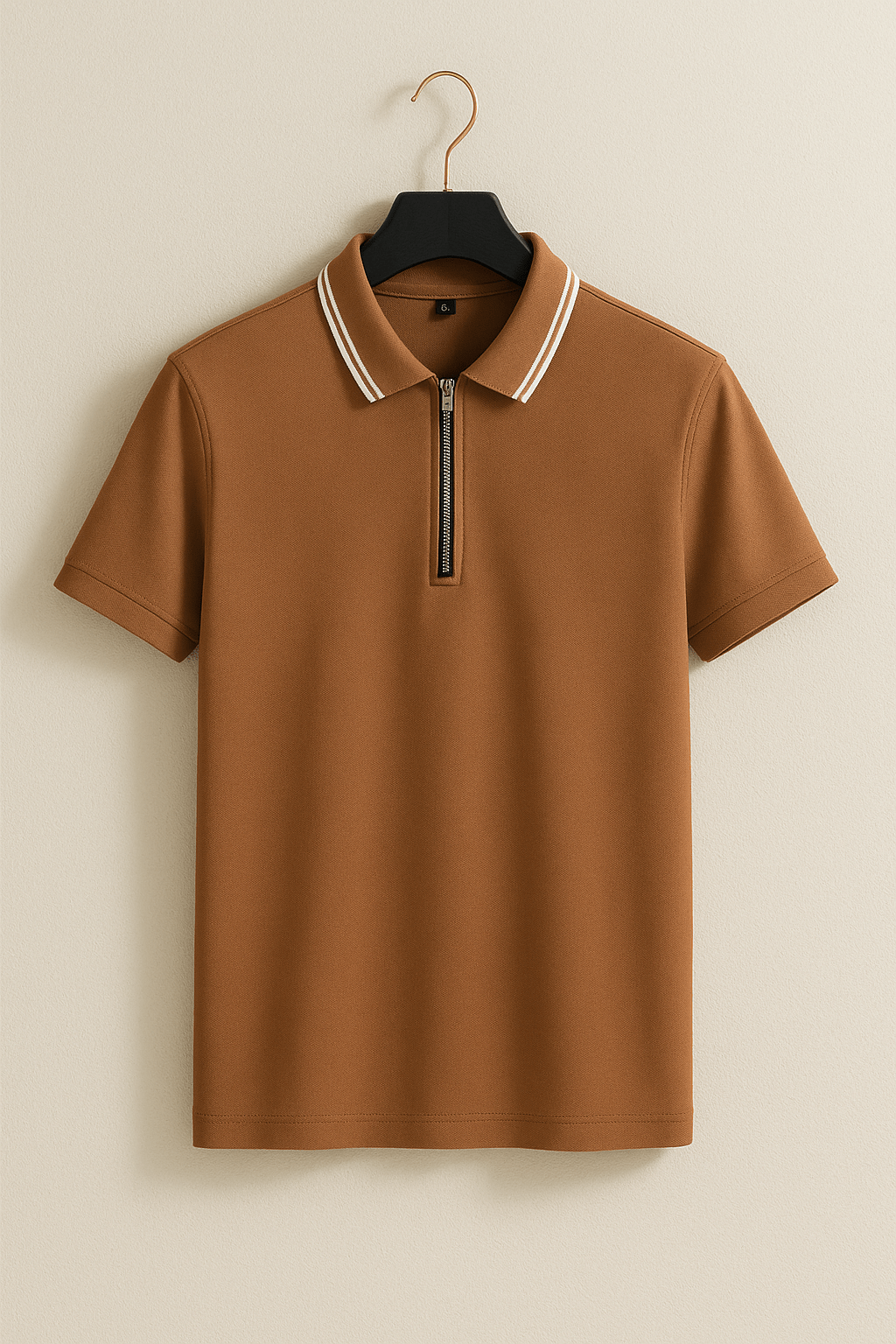 Nathaniel Poloshirt mit Reißverschluss