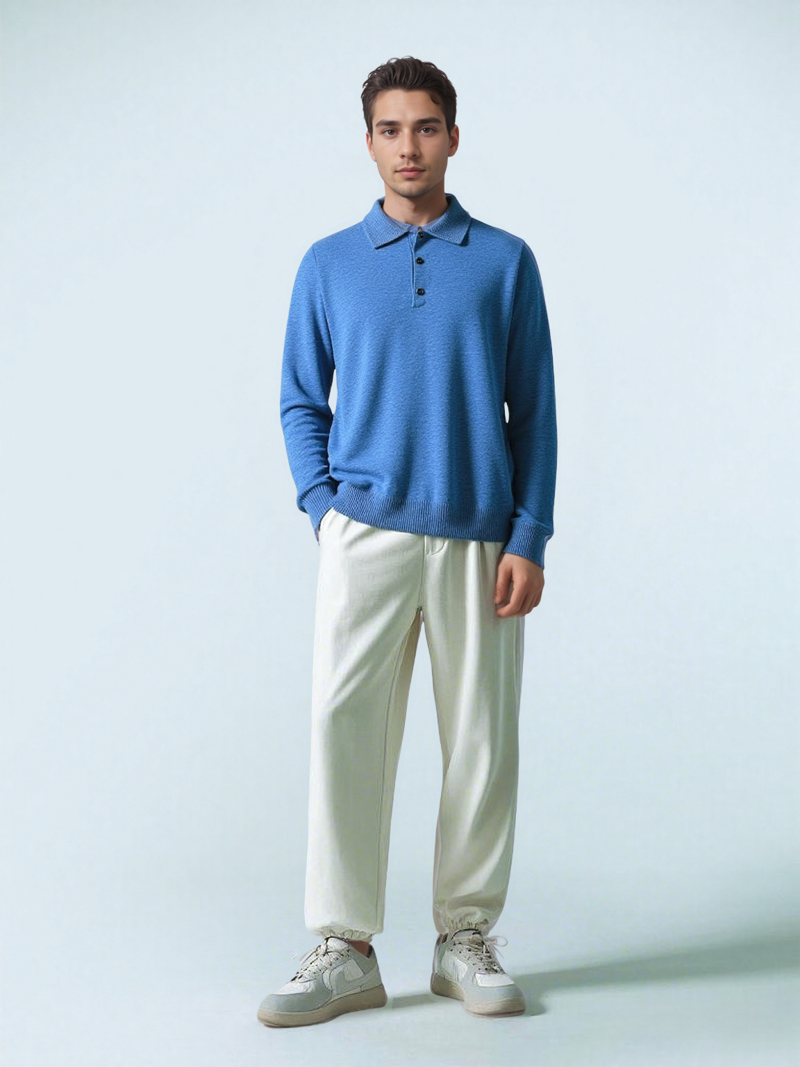 Walter™ | Premium Poloshirt aus Merinowolle