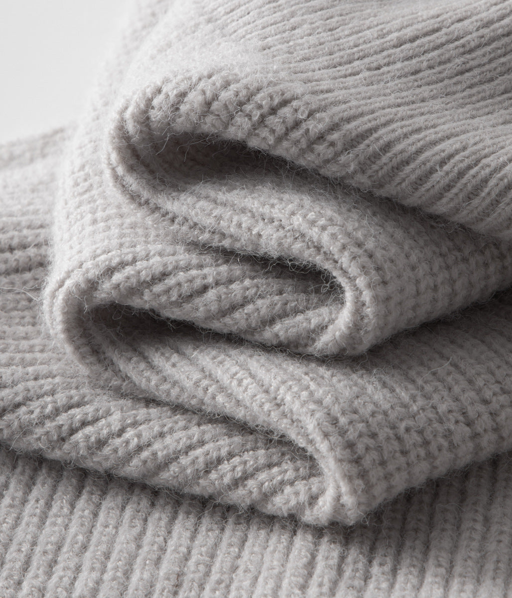 Sorrento – Męski kardigan z wełny z zamkiem