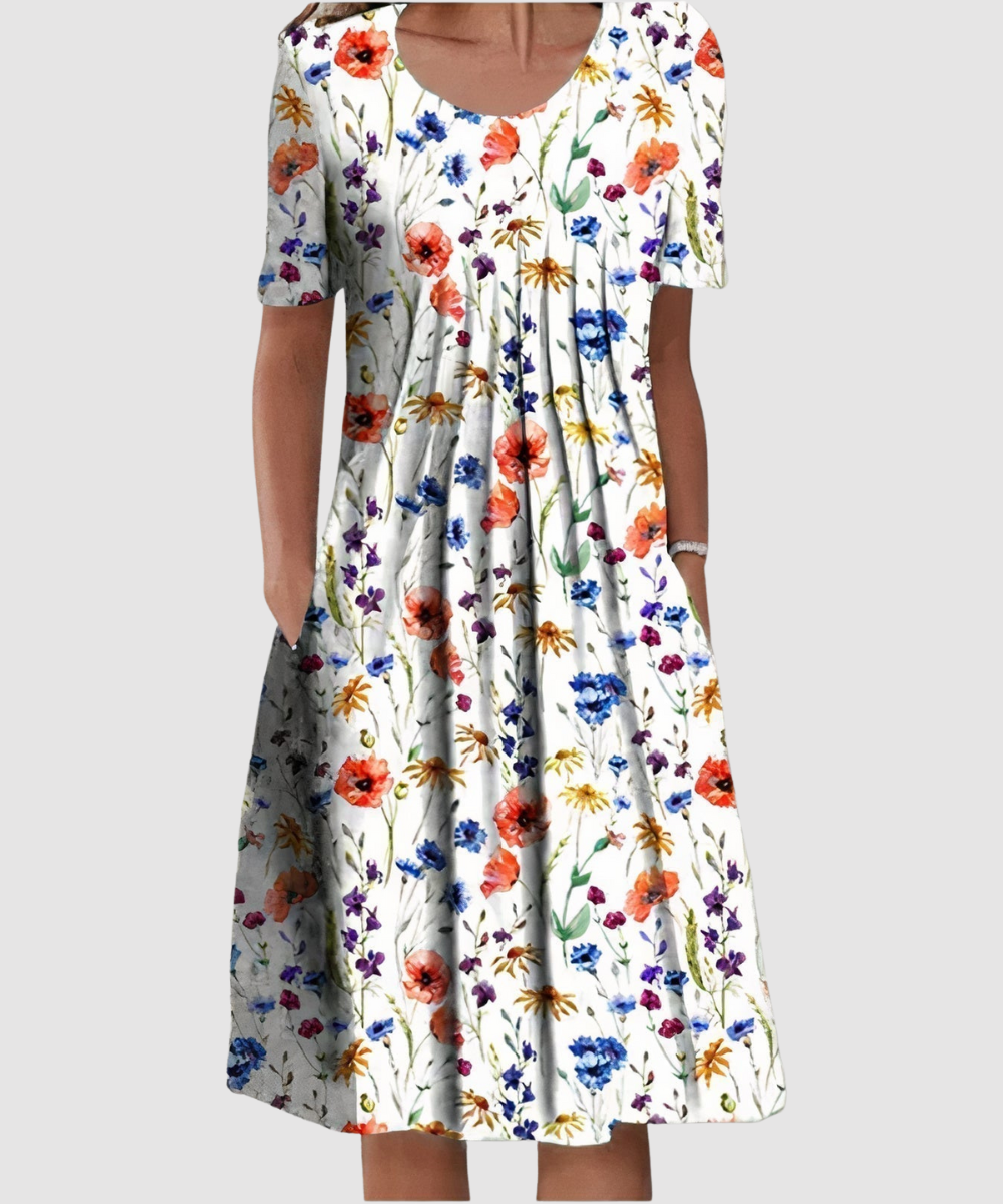 Essenz Lizzy Elegant Cotton Dress