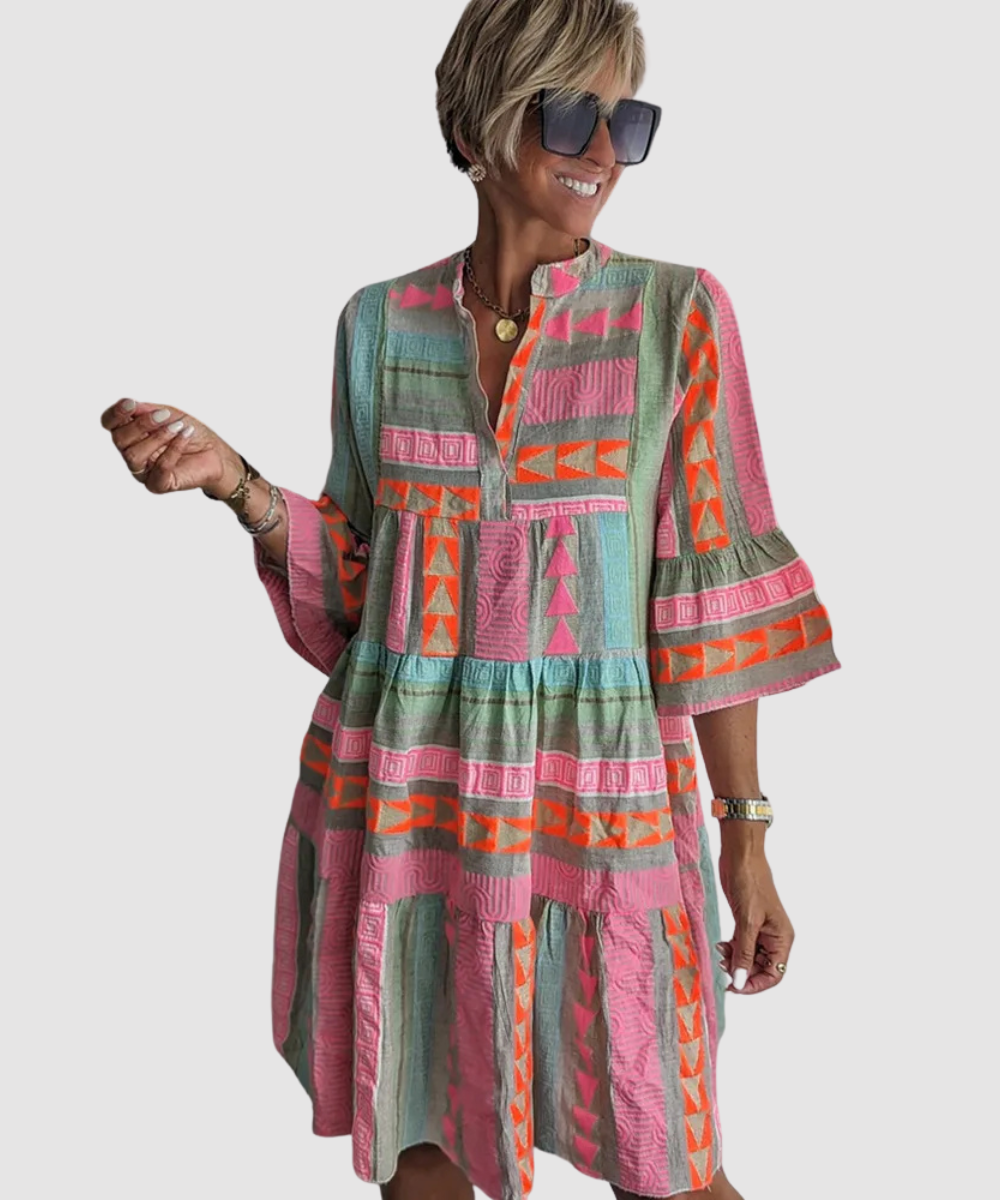 Essenz Kiki Elegant Spring Midi Dress