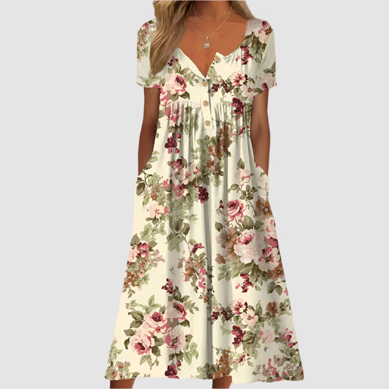 Essenz Rosalie Vintage Floral Dress