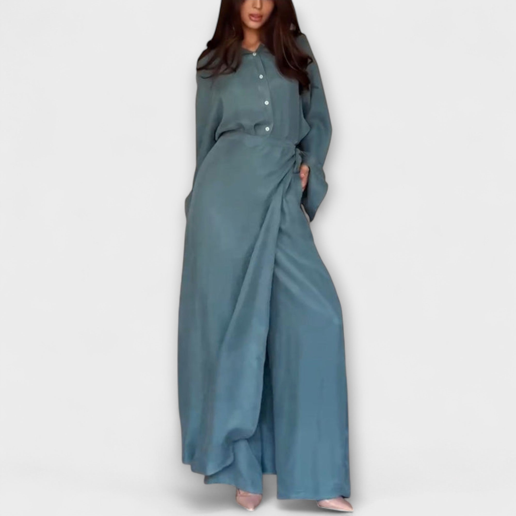 Vienna – Stylowy Zestaw Koszula i Spodnie