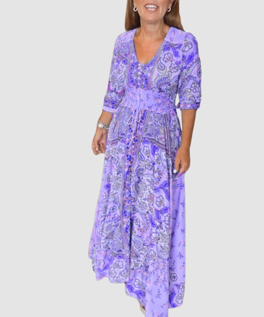 Essenz Sophie Relaxed Vacation Maxi Dress