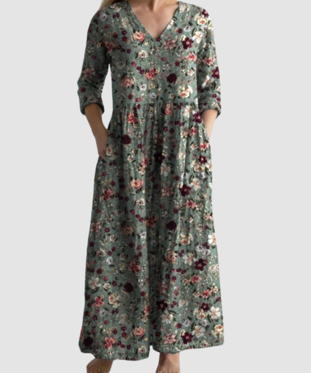 Essenz Padma Cotton Chic Midi Dress