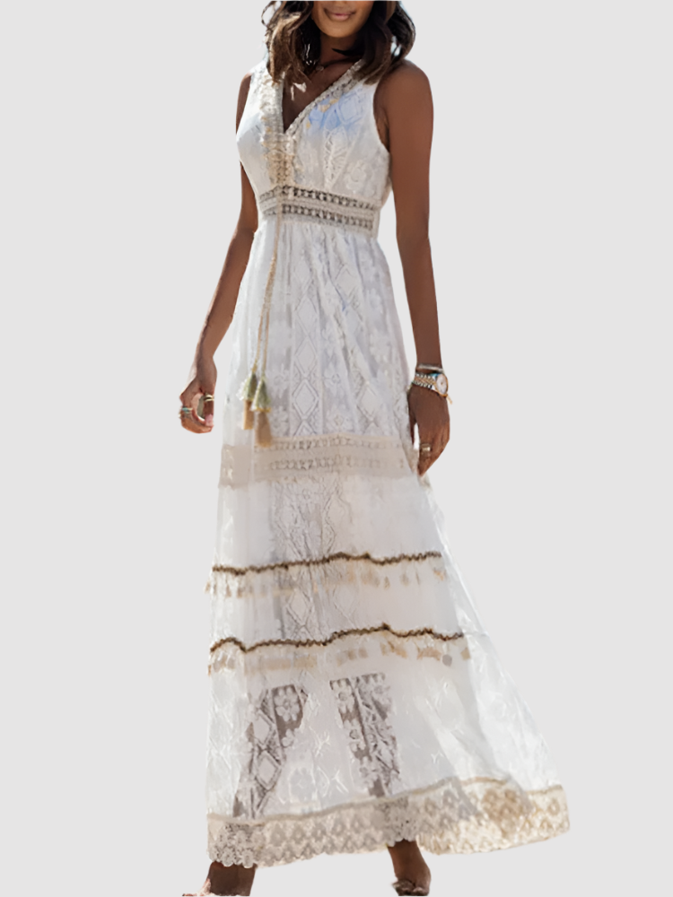 Nina Bohemian Midi Dress