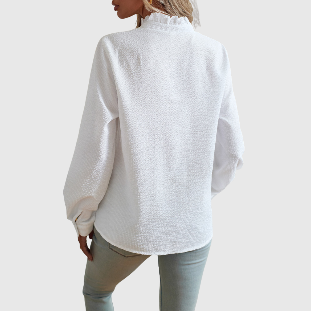 Bluzka Agnete — elegancja bez wysiłku, komfort przez cały dzień
