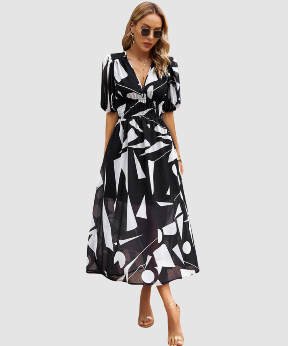 Essenz Danielle Luxe Timeless Midi Dress