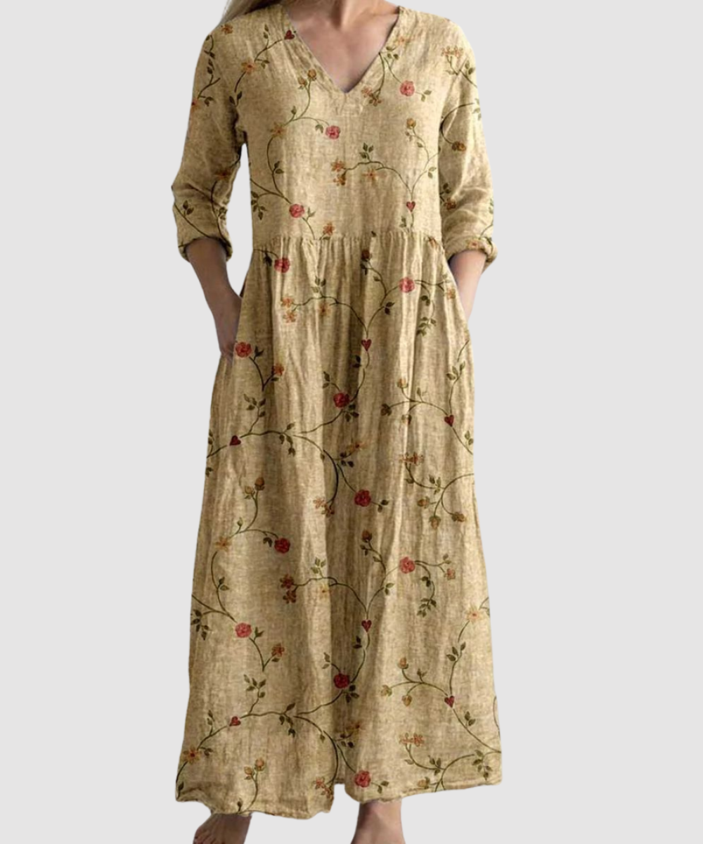 Essenz Bo Blooming Grace Floral Dress