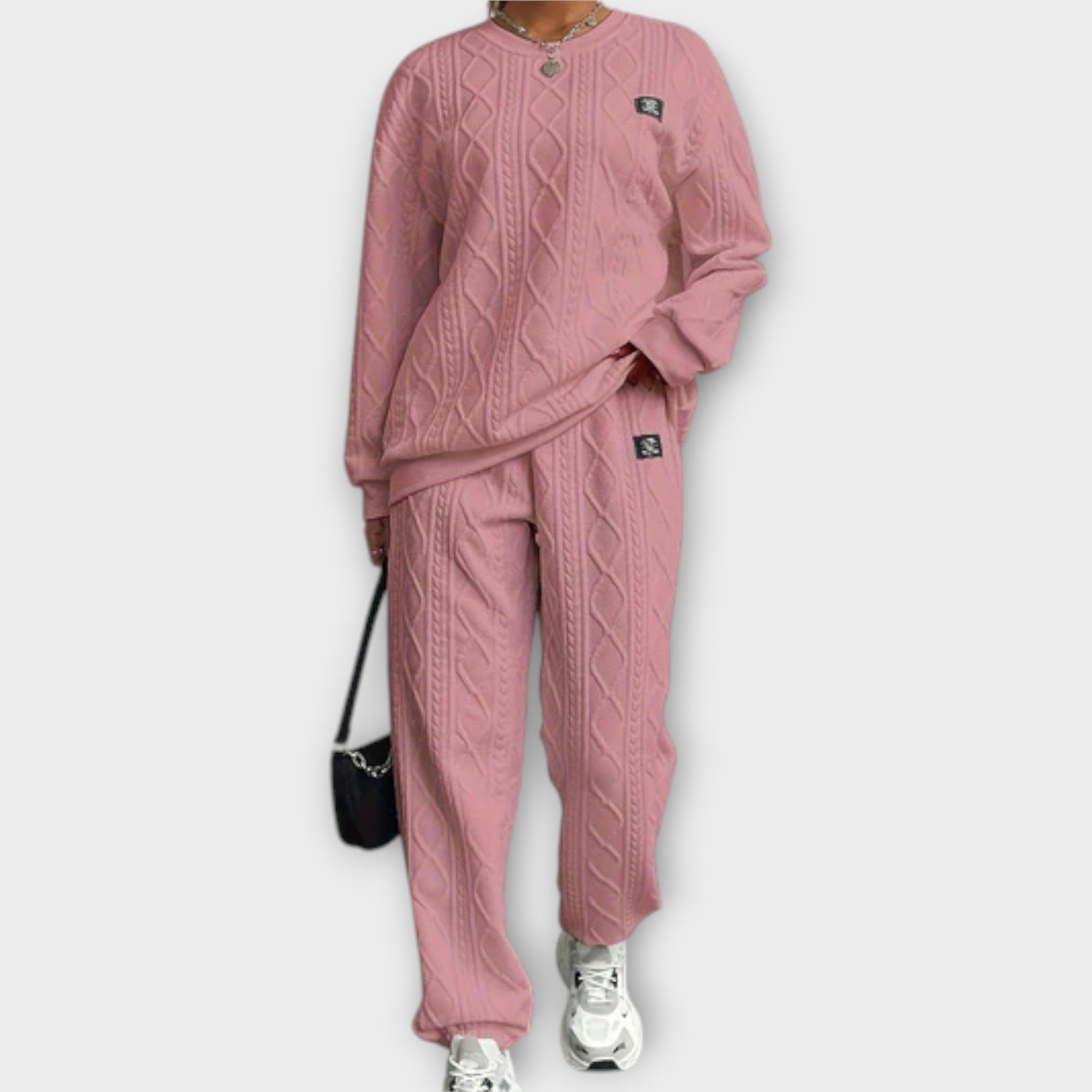 Luna – Wygodny Damski Zestaw z Długim Rękawem