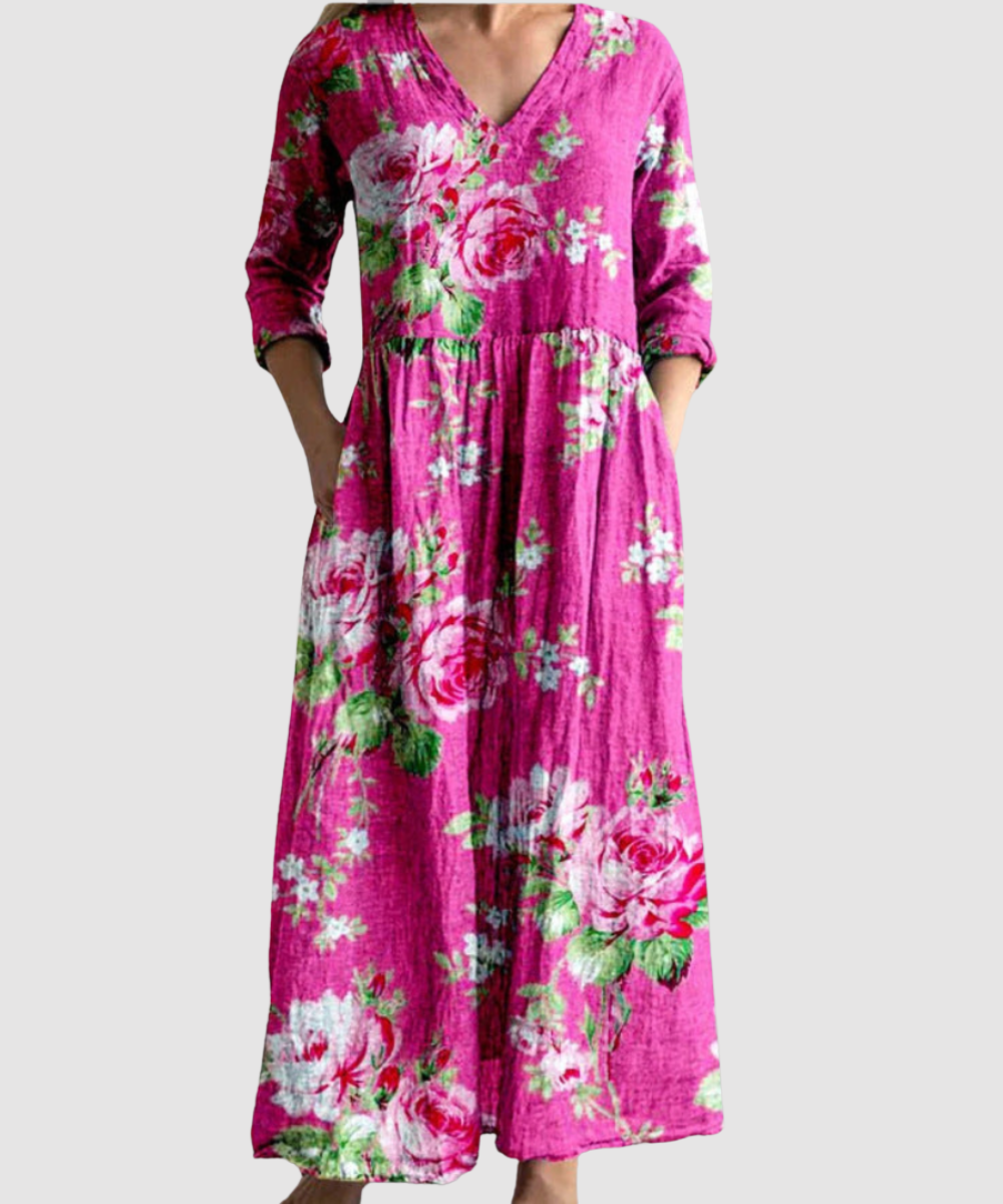 Essenz Bo Blooming Grace Floral Dress