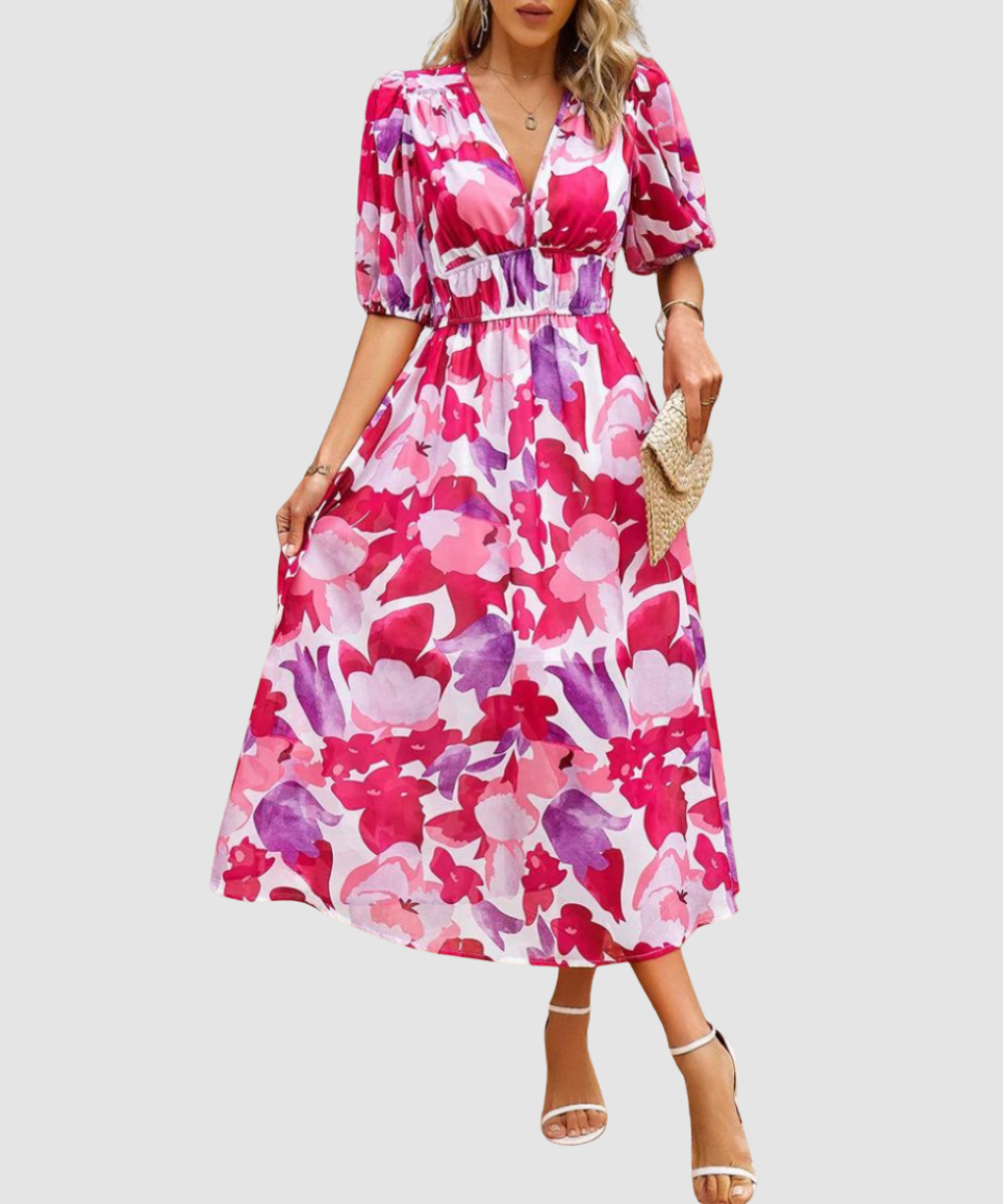 Essenz Danielle Luxe Timeless Midi Dress