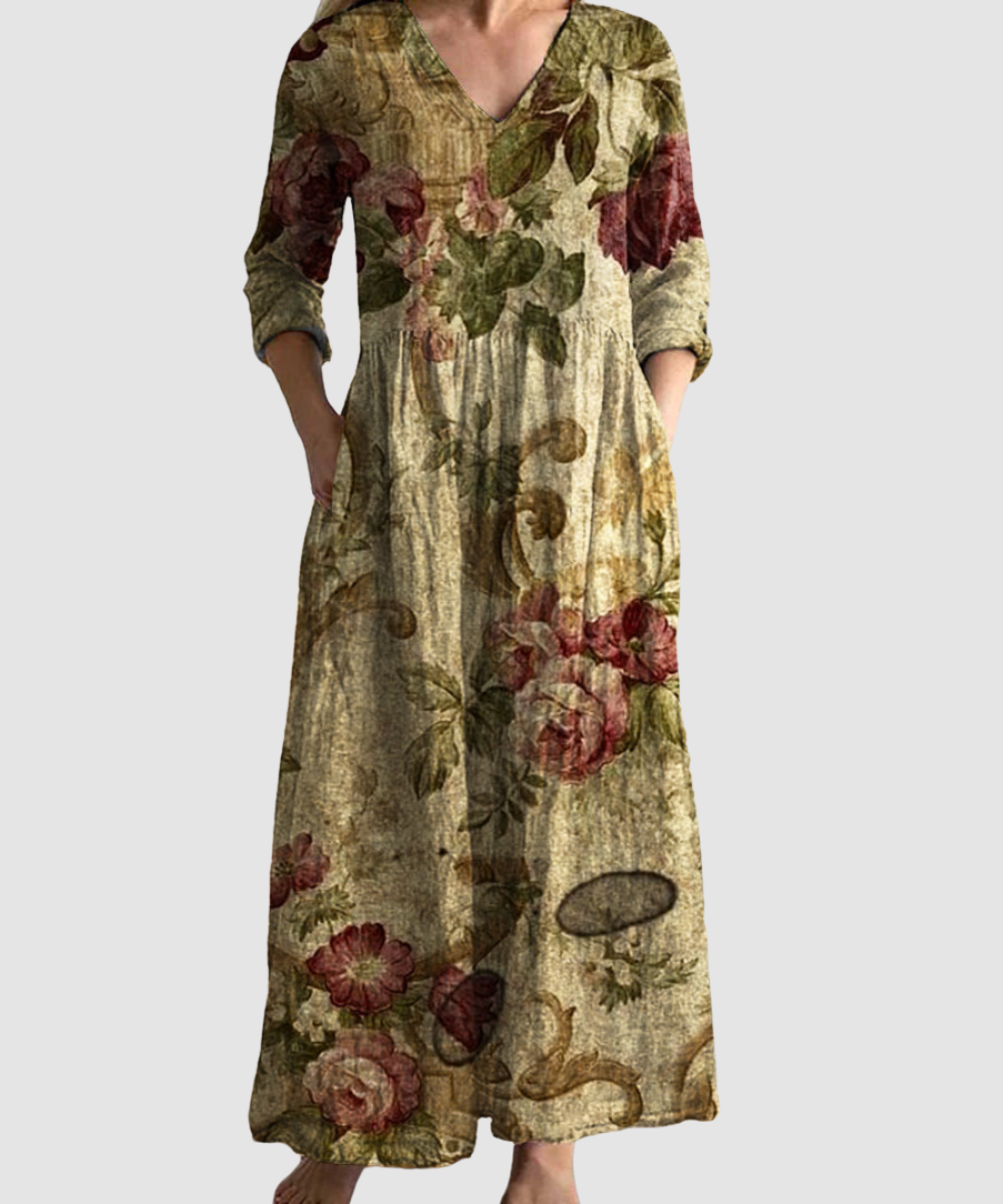 Essenz Bo Blooming Grace Floral Dress