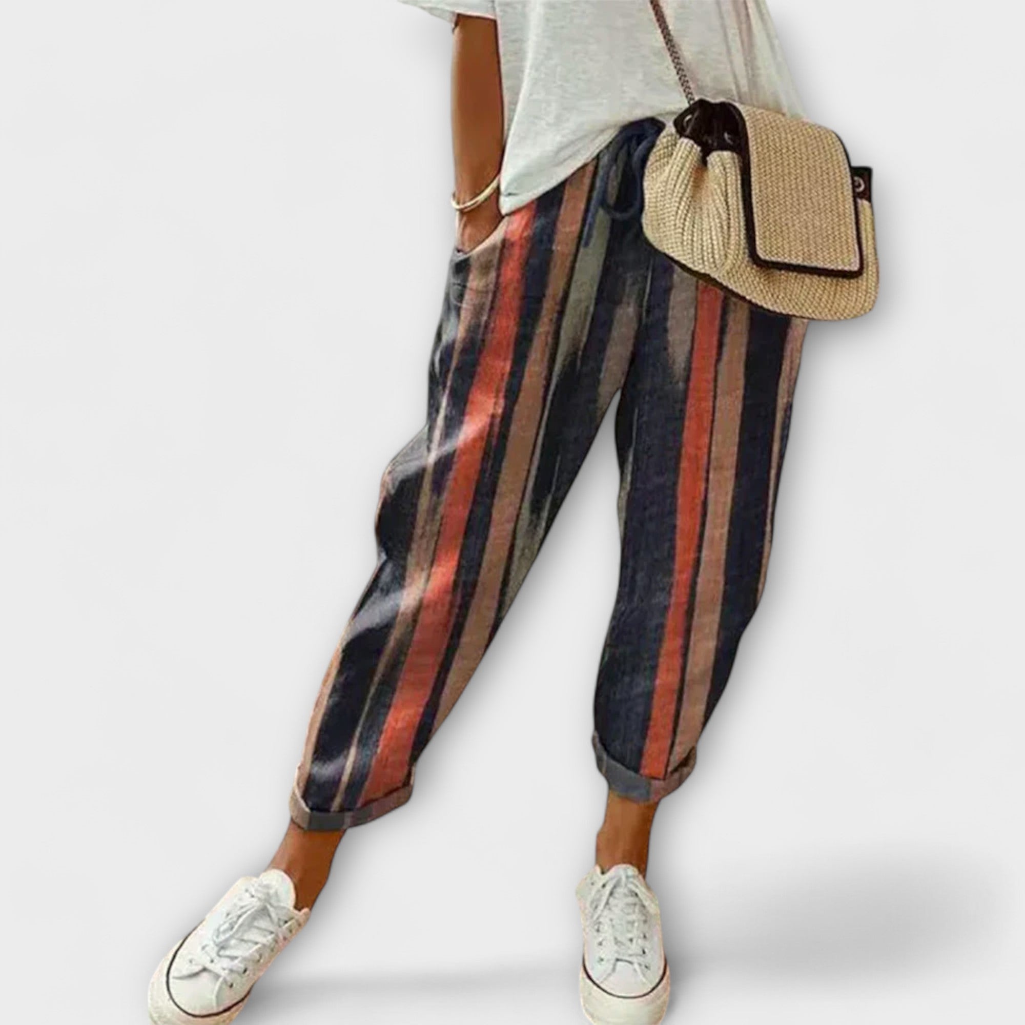 Henna - Gemütliche Baumwoll-Leinen-Hose