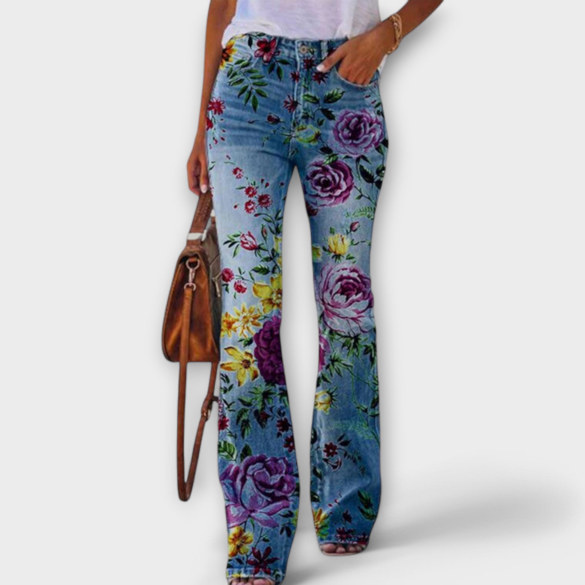 Caroly - Hose mit Blumen