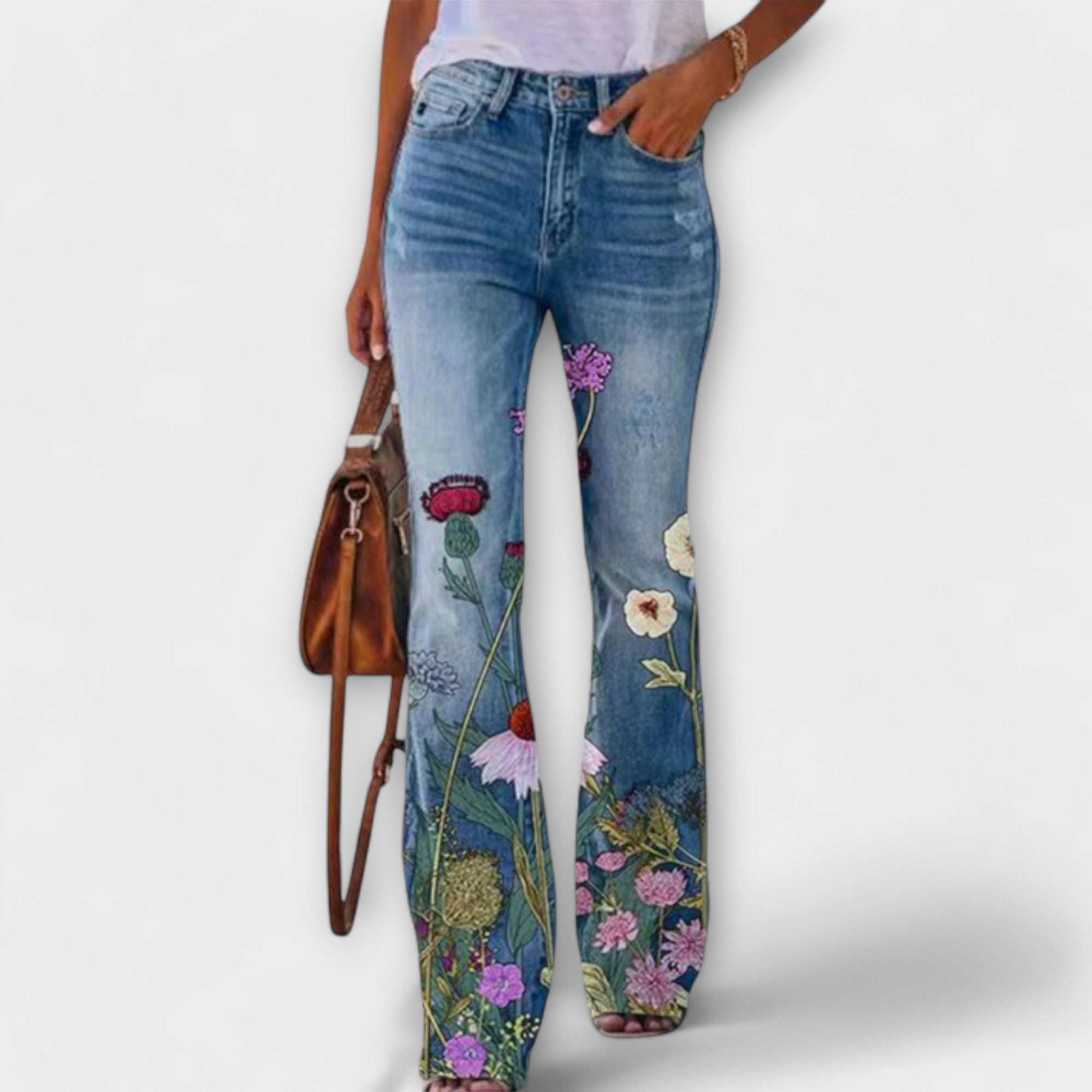 Caroly - Hose mit Blumen