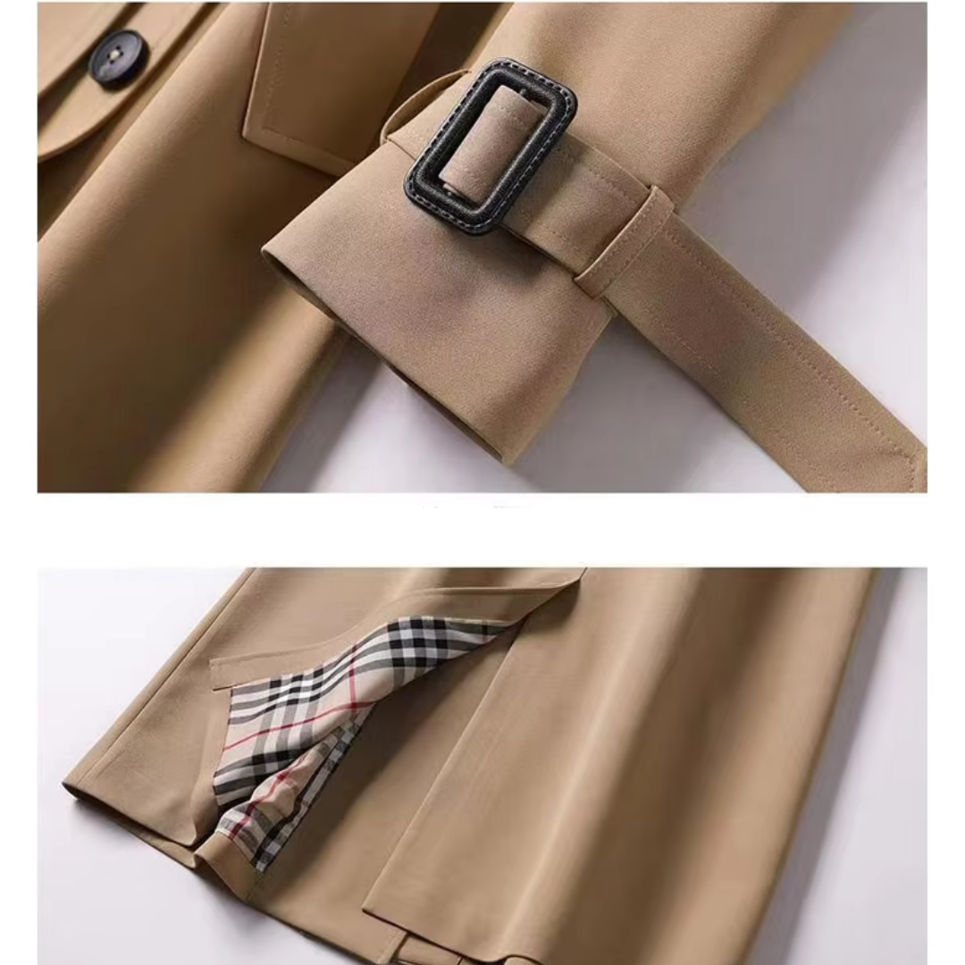 Karolina | Ponadczasowy płaszcz trenczowy