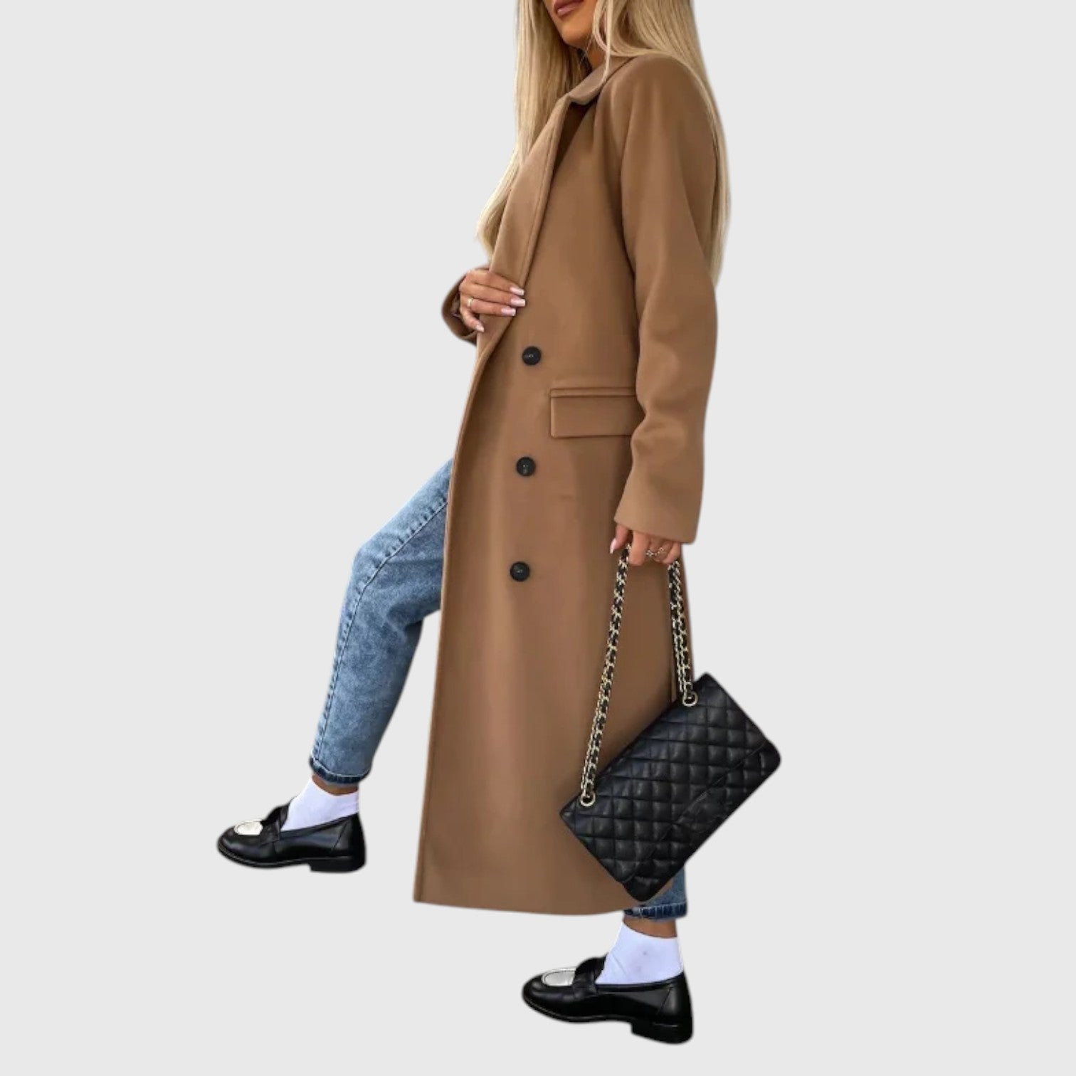 Rita - Zeitloser Doppelreiher-Mantel