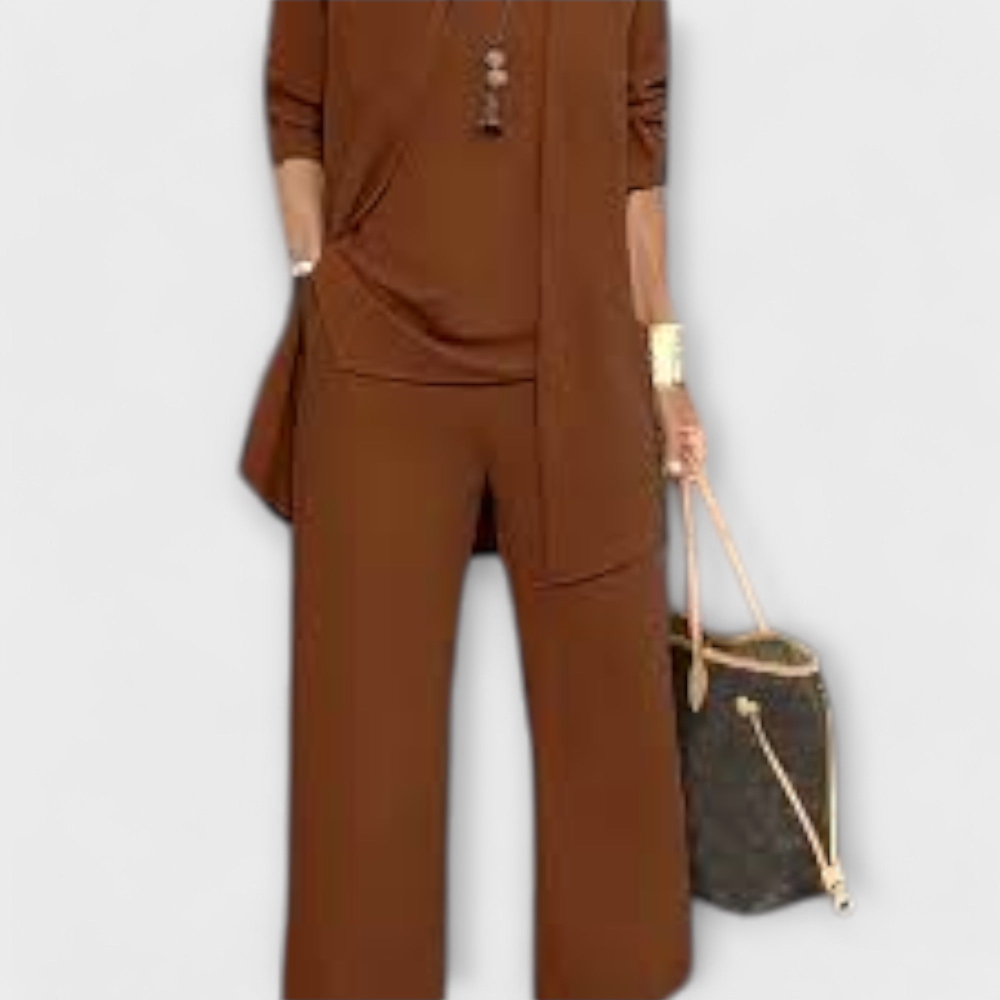 Lora – Stylowy trzyczęściowy zestaw na co dzień